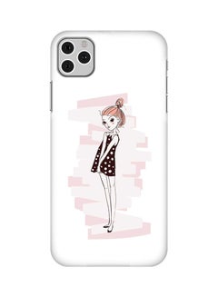 Stylizedd Protective Case Cover For Apple iPhone 11 Pro Max White/Pink/Black 