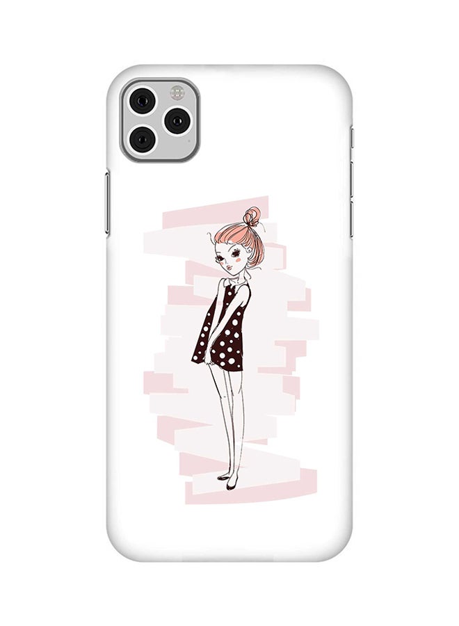 Stylizedd Protective Case Cover For Apple iPhone 11 Pro Max White/Pink/Black