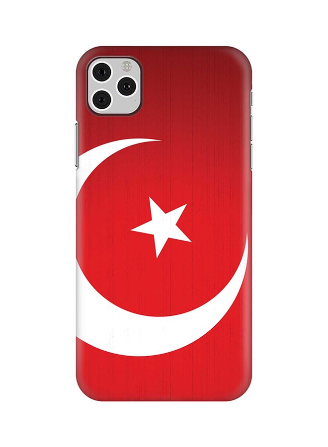 Protective Case Cover For Apple iPhone 11 Pro Flag Of Turkey