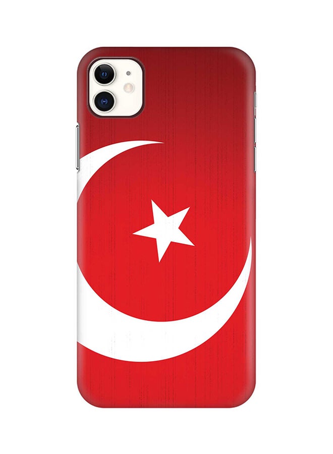 غطاء حماية واق لهاتف أبل آيفون 11 علم تركيا