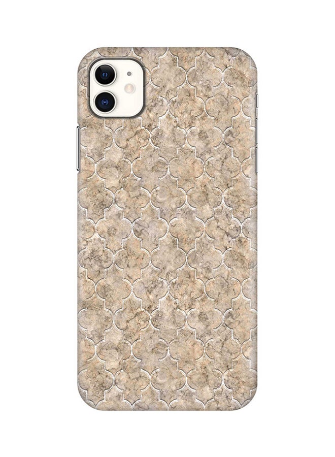 Stylizedd Protective Case Cover For Apple iPhone 11 Beige