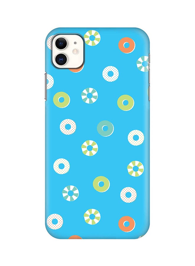 Stylizedd Protective Case Cover For Apple iPhone 11 Loopy Hoops 