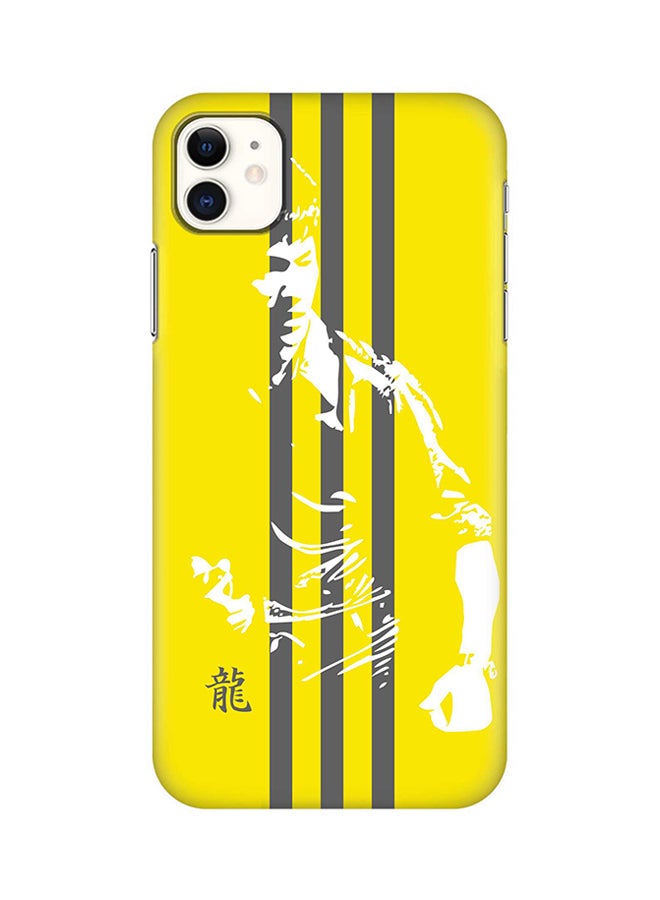 Stylizedd Protective Case Cover For Apple iPhone 11 Yellow