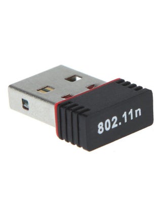 Portable Mini 150 Mbps Wireless Wi-Fi USB 2.0 Adapter 5 x 2 x 8centimeter Black - v1568384183/N29855466A_1