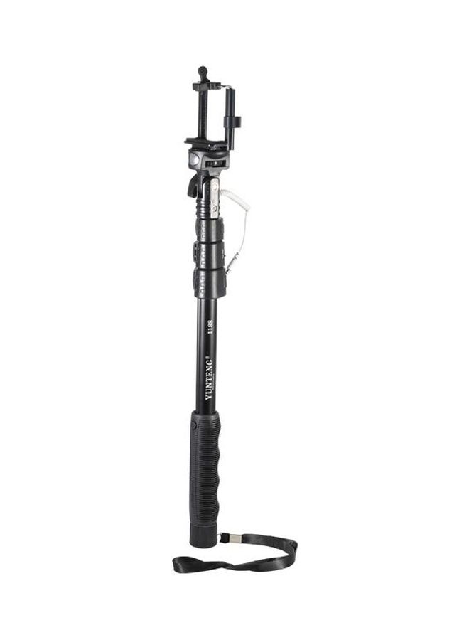 Generic - Selfie Stick With Self Timer Black - Image 1