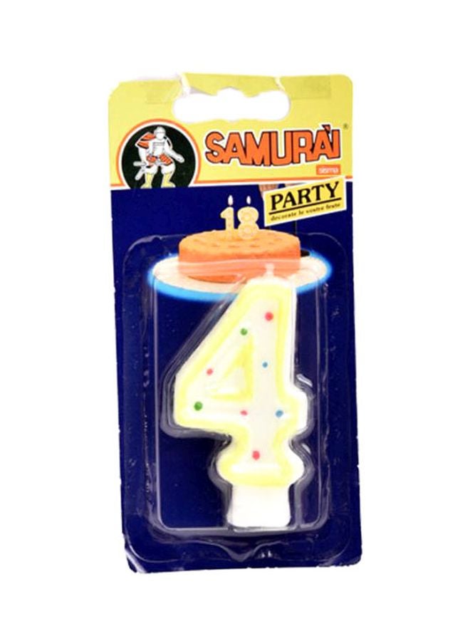 Number 4 Birthday Candle - v1568385653/N29928194A_1