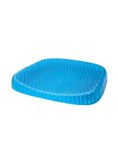 Honeycomb Patterned Gel Cushion Blue 16x14x1.5cm - v1568387519/N29902188A_1