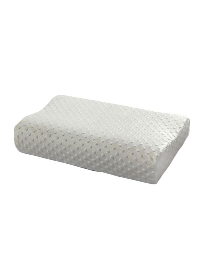 Memory Foam Massage Pillow Foam White 50x30x10cm  - Image 1