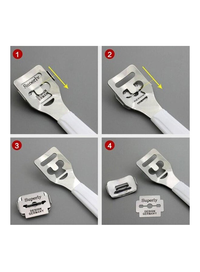 مجموعة إزالة الجلد الميت من القدم أبيض - Image 2