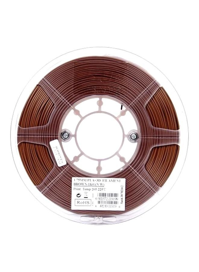 eSUN 3D Printer PLA Filament Brown  - Image 1