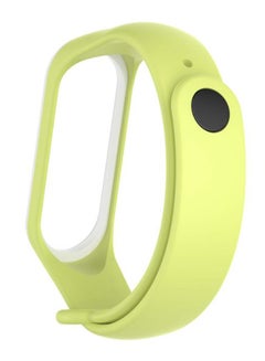 INEIX Replacement Watch Strap For Xiaomi Mi Band 4 Green/White  - Image 2