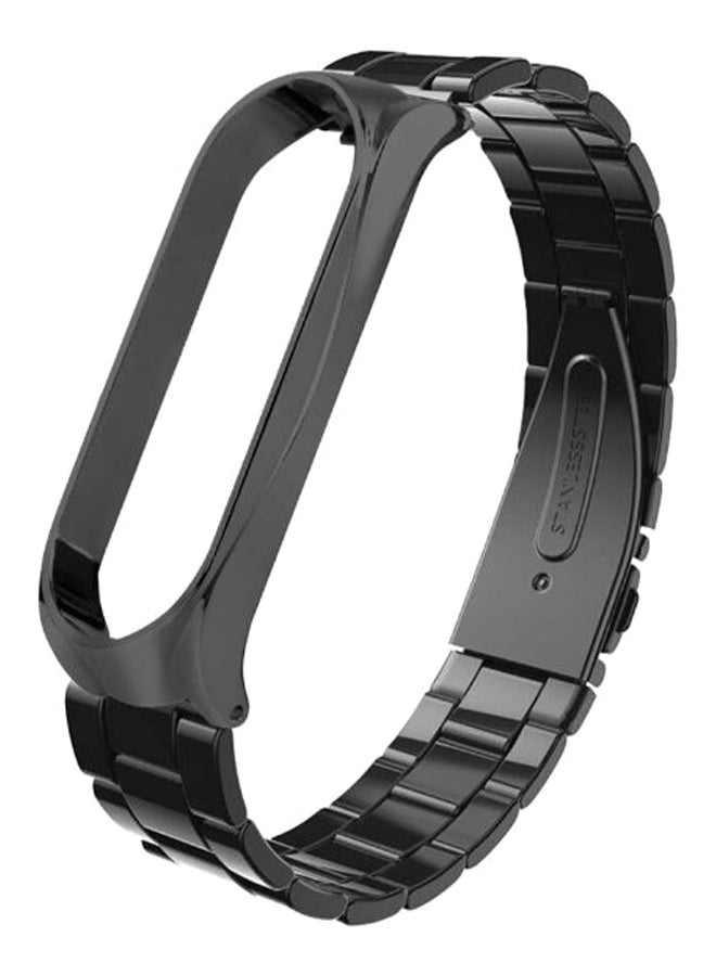 INEIX Replacement Watch Strap For Xiaomi Mi Band 4 Black  - Image 1