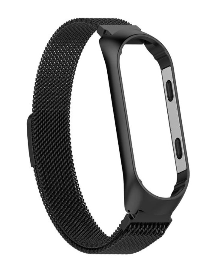 INEIX Replacement Watch Strap For Xiaomi Mi Band 4 Black