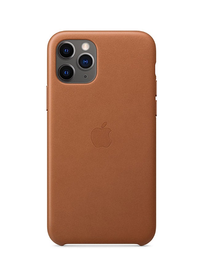 ابل  غطاء حماية واقي لهاتف أبل آيفون 11 برو بني سادل
