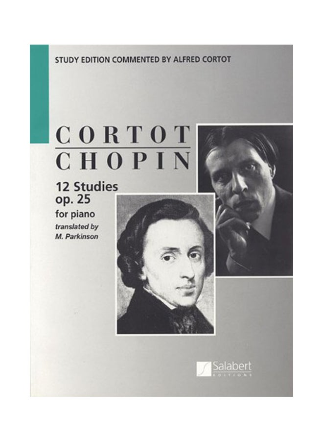 Chopin: 12 Studies for Piano, Op. 25 Paperback English by Chopin, Frederic - 01-Nov-86 