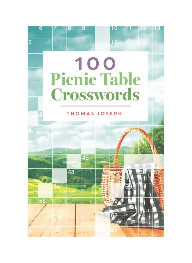 100 Picnic Table Crosswords Paperback English by Joseph, Thomas - 07-May-19  - Image 1