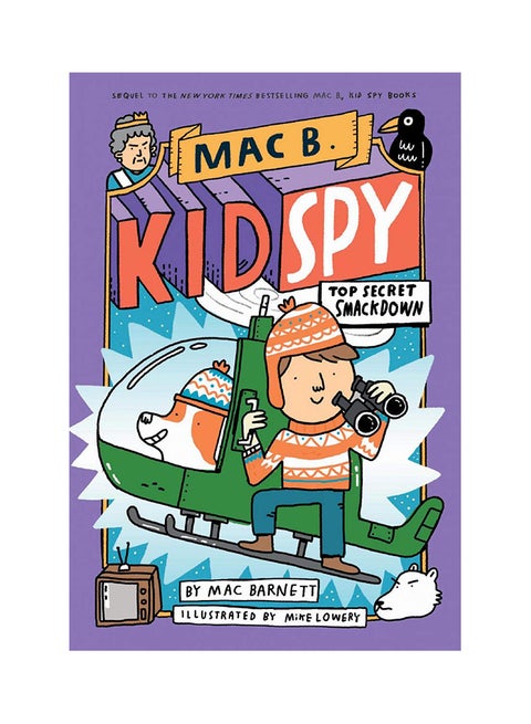 Top-Secret Smackdown Mac B., Kid Spy #3 hardcover english - 17-Sep-19