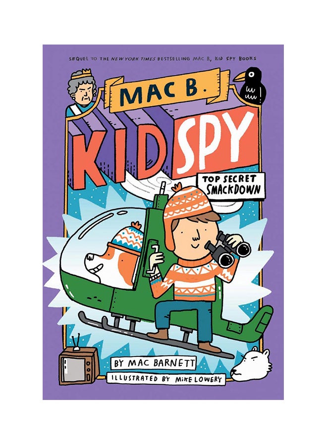 Top-Secret Smackdown Mac B., Kid Spy #3 hardcover english - 17-Sep-19