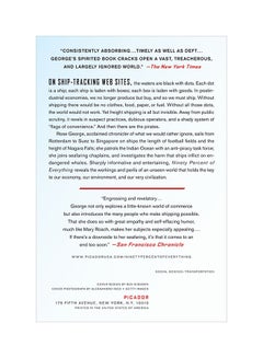 Ninety Percent of Everything: Inside Shipping, the Invisible Industry That Puts Clothes on Your Back, Gas in Your Car, and Food on Your Plate Paperback English by George, Rose - 09-Sep-14  - Image 2