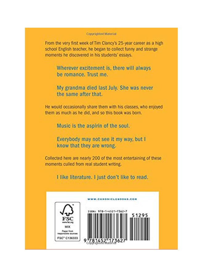 Best in Class: Essential Wisdom from Real Student Writing Hardcover English by Clancy, Tim - 16-Apr-19 - Image 2