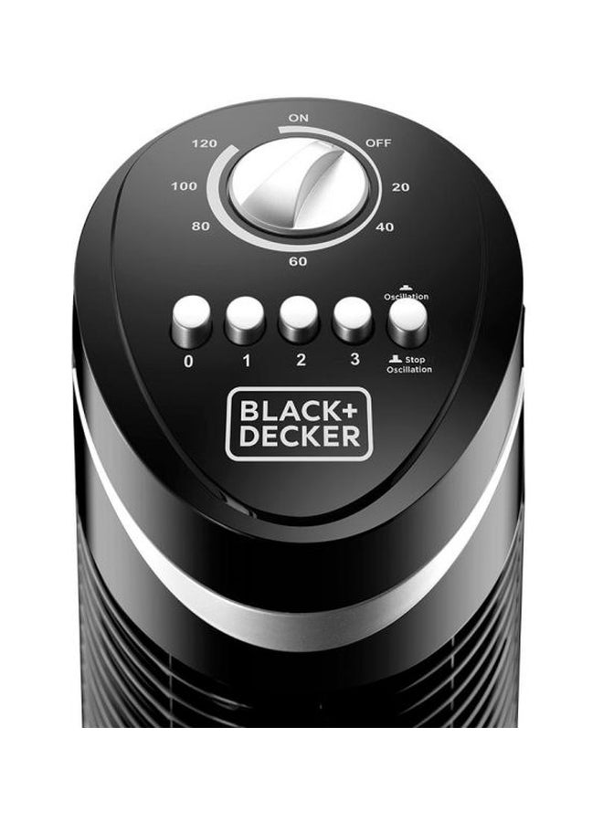 BLACK+DECKER - Tower Fan 50W TF50-B5 Black - Image 1