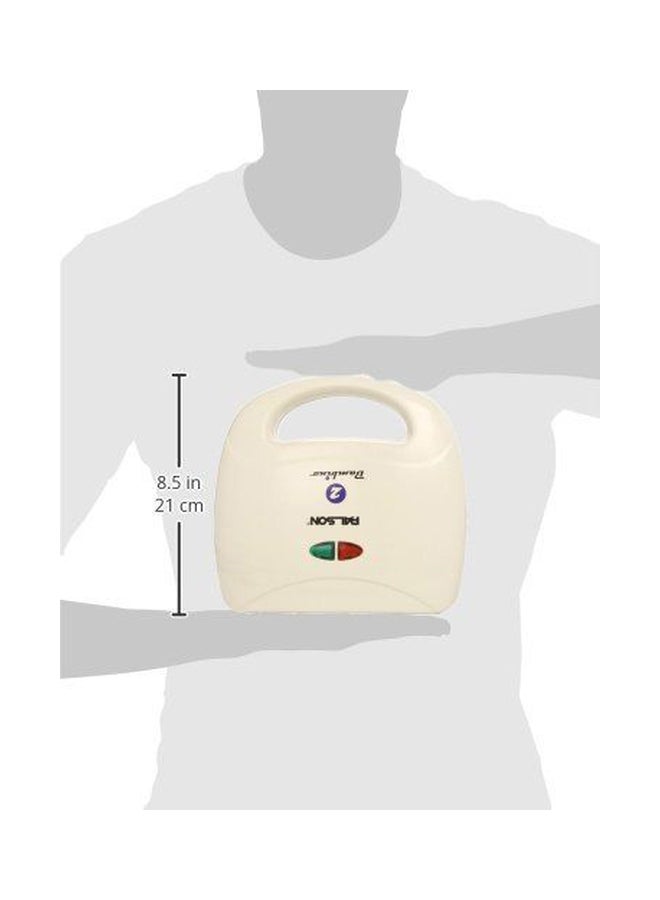 بالسون ماكينة صنع السندويشات بامبينو بقدرة 750 وات Pl30501 أبيض  - Image 2