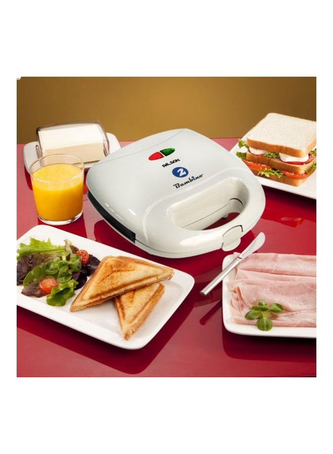 بالسون ماكينة صنع السندويشات بامبينو بقدرة 750 وات Pl30501 أبيض  - Image 3