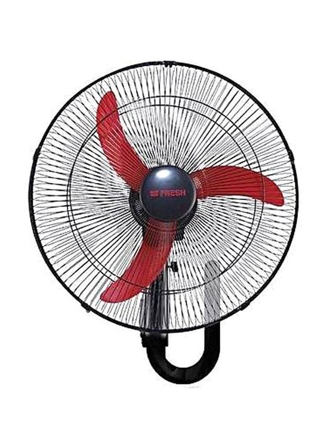 مروحة حائط شبح مقاس 18 بوصة SH-18R, WGP-18 أسود/أحمر