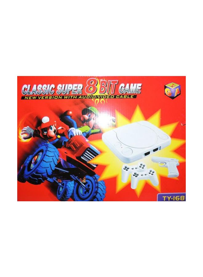GMA - 4-In-1 Classic Super 8 Bit Gaming Console Set (Multicolor) - Image 1