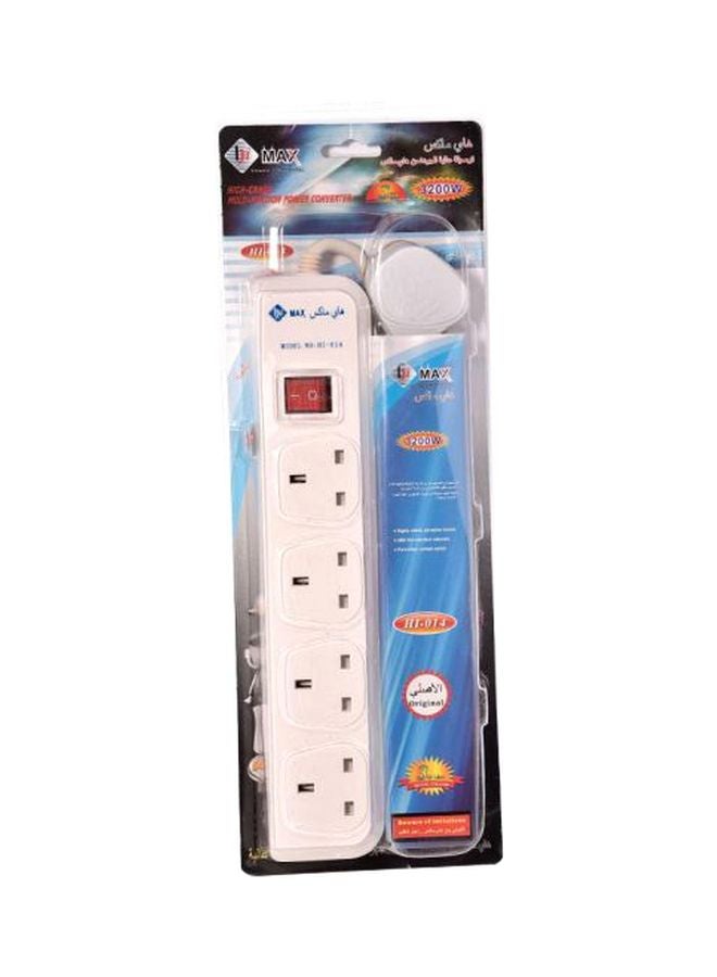 Hi Max - Multifunctional Power Socket White 5meter - Image 1