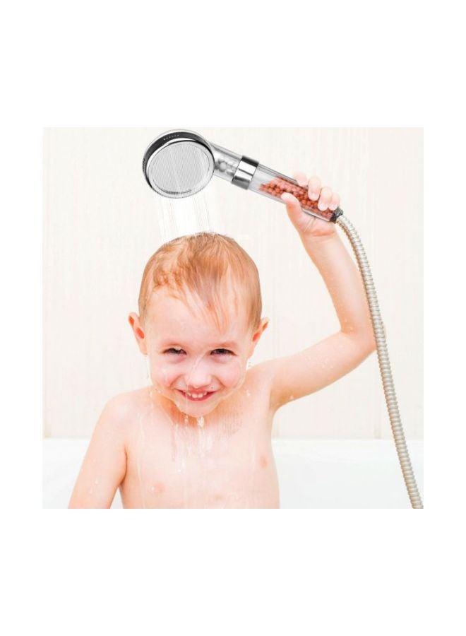 رأس دش محمول باليد 4 في 1 فضي / برتقالي S - Image 3