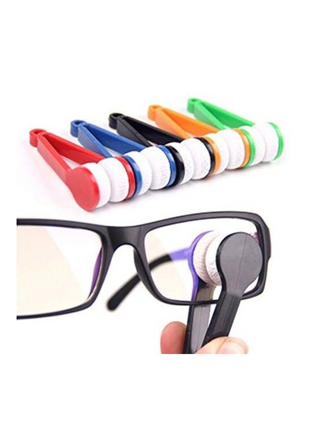 طقم فرش تنظيف للنظارات الشمسية مصنوعة من المايكروفايبر مكون من 5 قطع unisex - Image 2