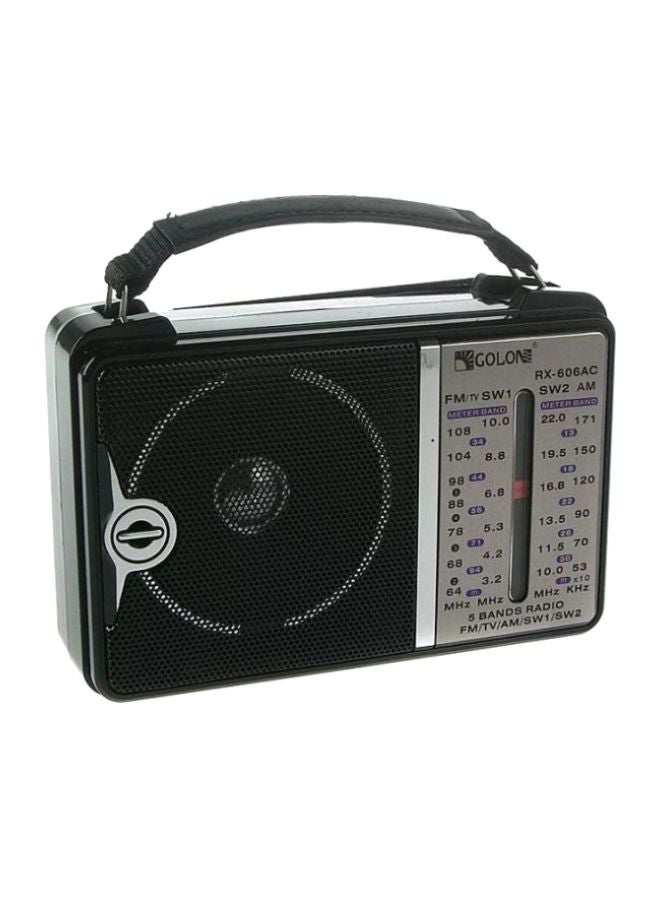 Potable Electric Radio RX-606AC Black - v1568443628/N29905097A_1