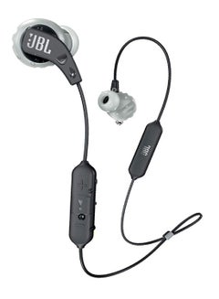 JBL Endurance Run Sweatproof Sport Wireless In-Ear Earphones - Fliphook - Twistlock + Flexsoft Tech - Magnet Buds Black/Grey  - Image 2