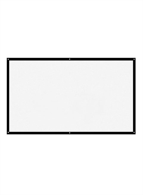 70-Inch Foldable Projector HD Screen H70 White