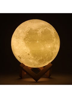 DBLEW 3D Moon Lamp Humidifier 2W Yellow  - Image 3