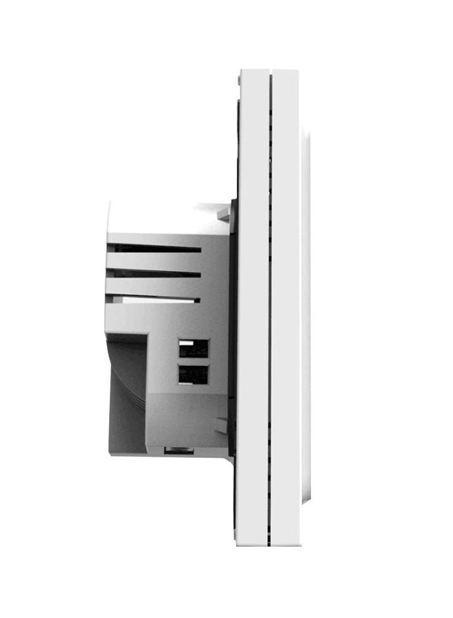 جهاز تحكم ذكي في درجة الحرارة مزود بشاشة LCD بقدرة 1.5 وات 23928 أبيض  - Image 3