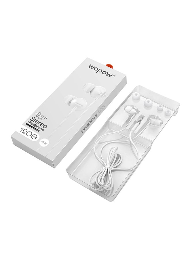 وبو سماعات أذن داخلية مزودة بميكروفون - Image 1