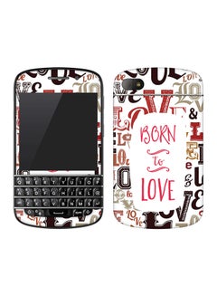 Vinyl Skin Decal For BlackBerry Q10 Born To Love