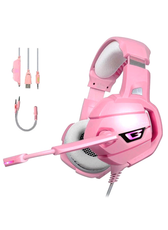 أونيكوما سماعة رأس سلكية للألعاب توضع فوق الأذن مزودة بميكروفون لأجهزة PS4/PS5/XOne/XSeries/NSwitch/PC - Image 1