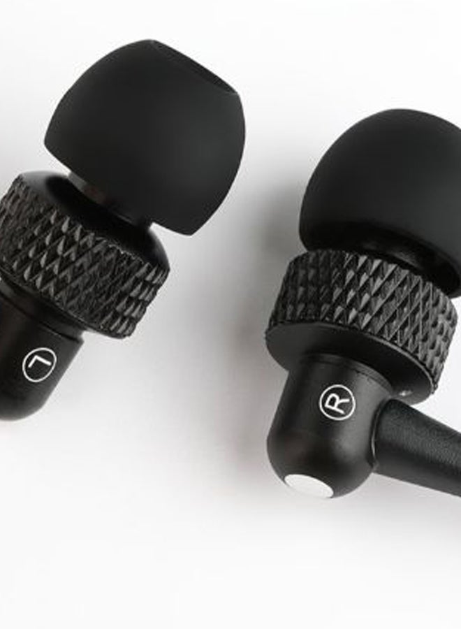 Awei Multi-Function In-Ear Earphones Black/Red - Image 2