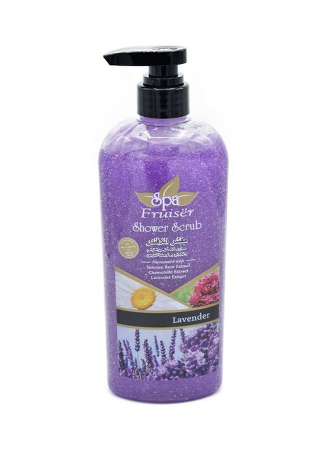 Fruiser - Spa Lavender Shower Scrub 730ml - Image 1