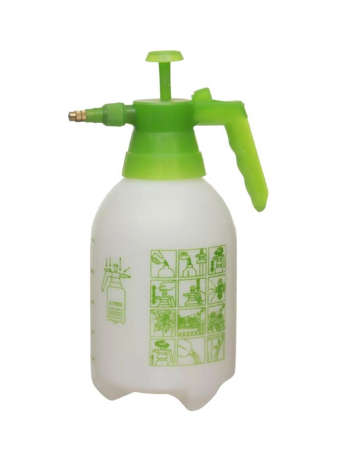 Generic Pump Spray Bottle White/Green 