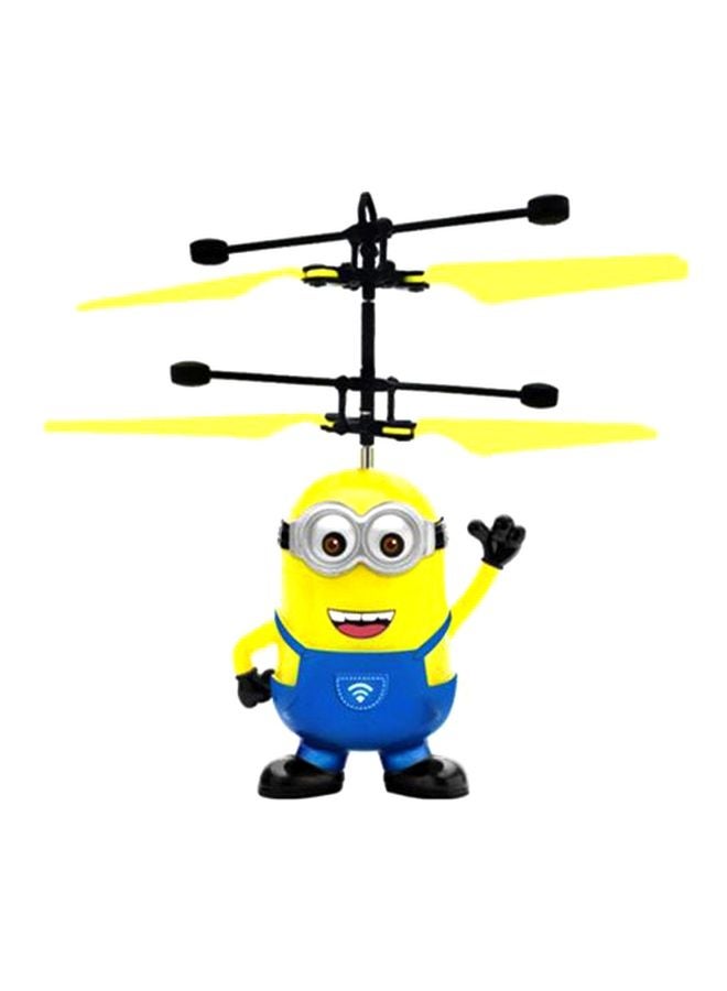 null - Remote Control Minion Shaped Helicopter Drone 14.5cm - Image 1
