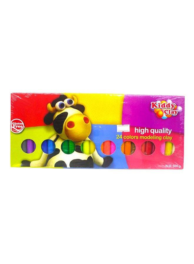 Kiddy Clay 24-Piece Modelling Clay Set 35grams - Image 1