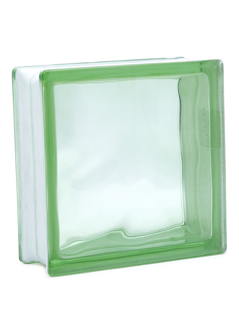 BASURRAH Decorative Glass Cubes Green 19x9cm  - Image 2