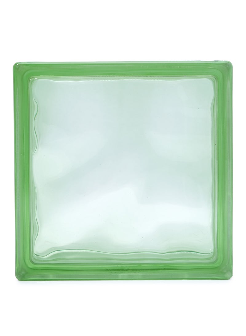BASURRAH Decorative Glass Cubes Green 19x9cm  - Image 1