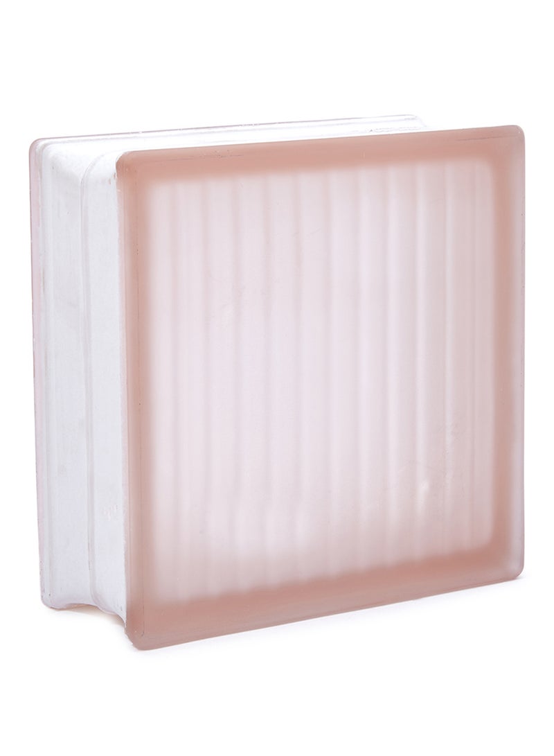 BASURRAH Decorative Glass Cubes Pink 19x9cm  - Image 2
