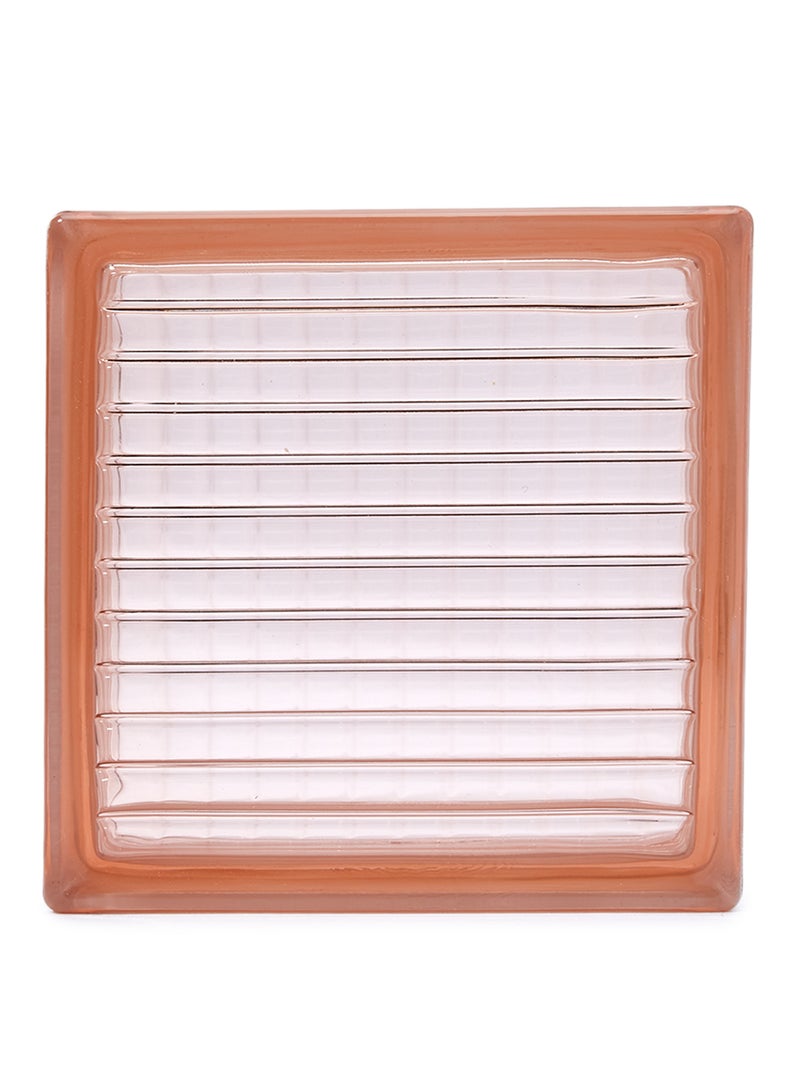 BASURRAH Decorative Glass Cubes Pink 19x9cm  - Image 1