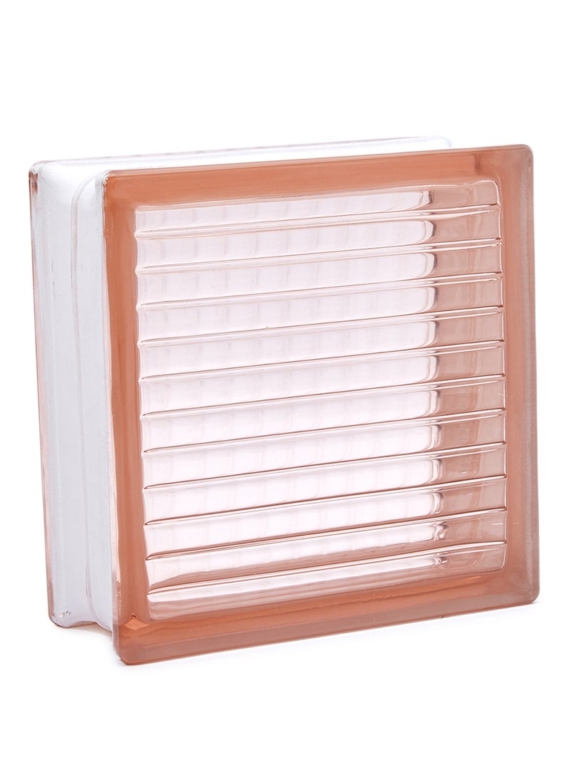 BASURRAH Decorative Glass Cubes Pink 19x9cm  - Image 2